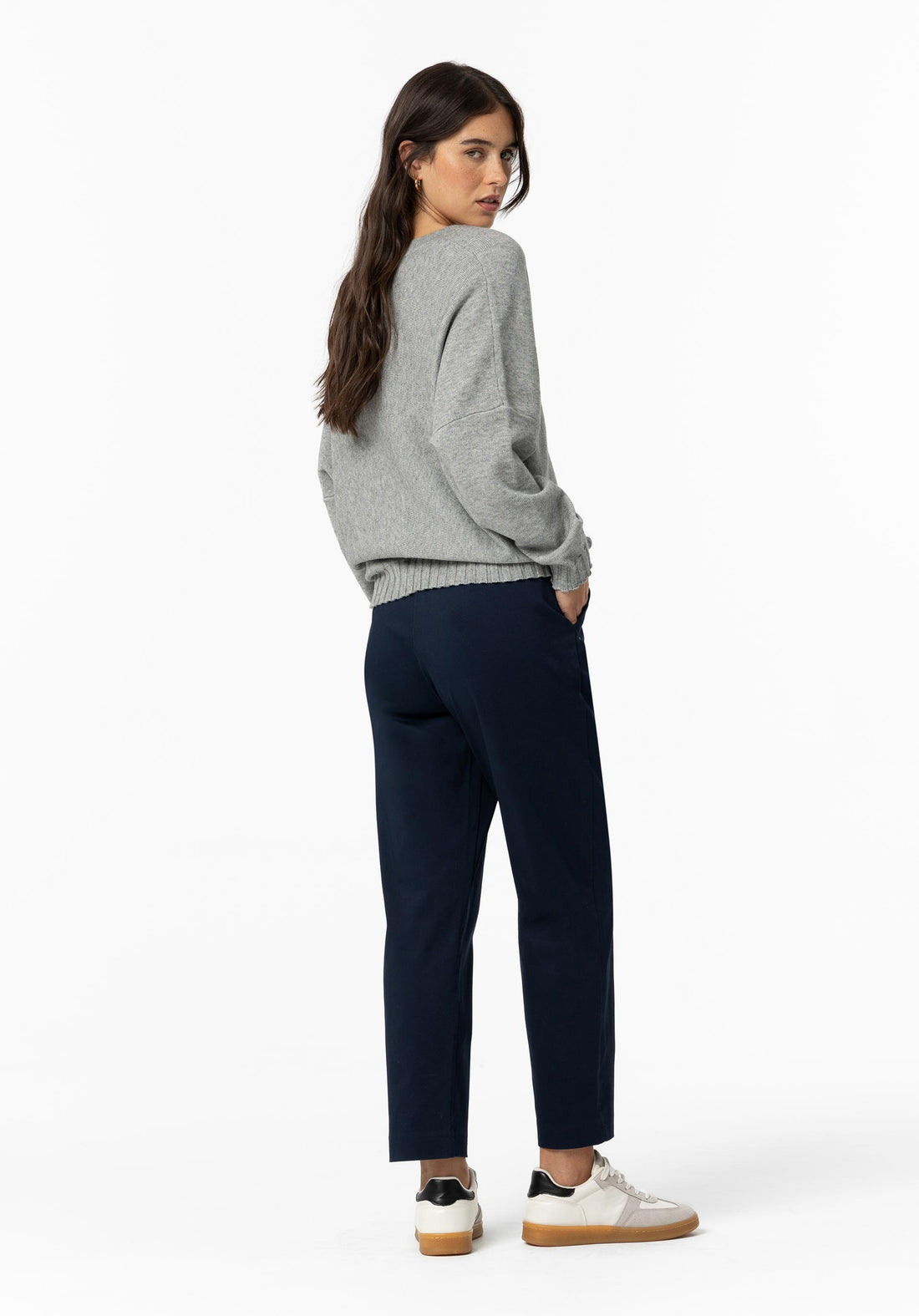 Calças Tailored com Cinto