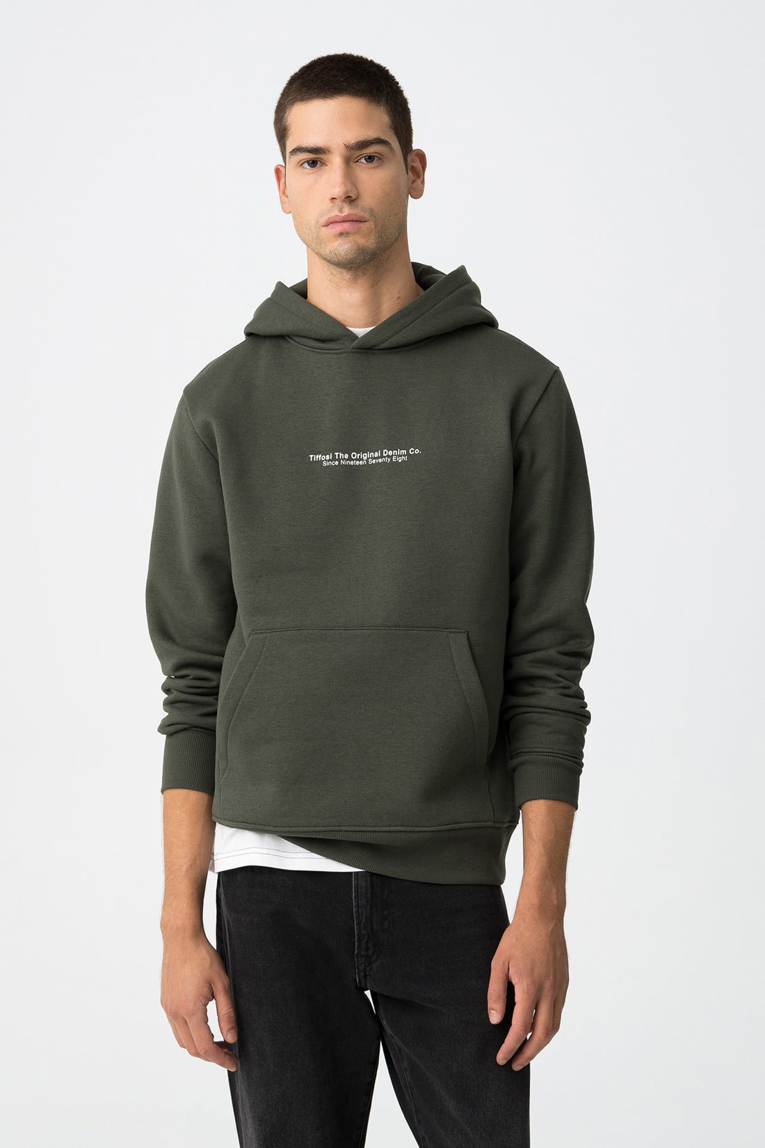 Hoodie Com Patch Bordado