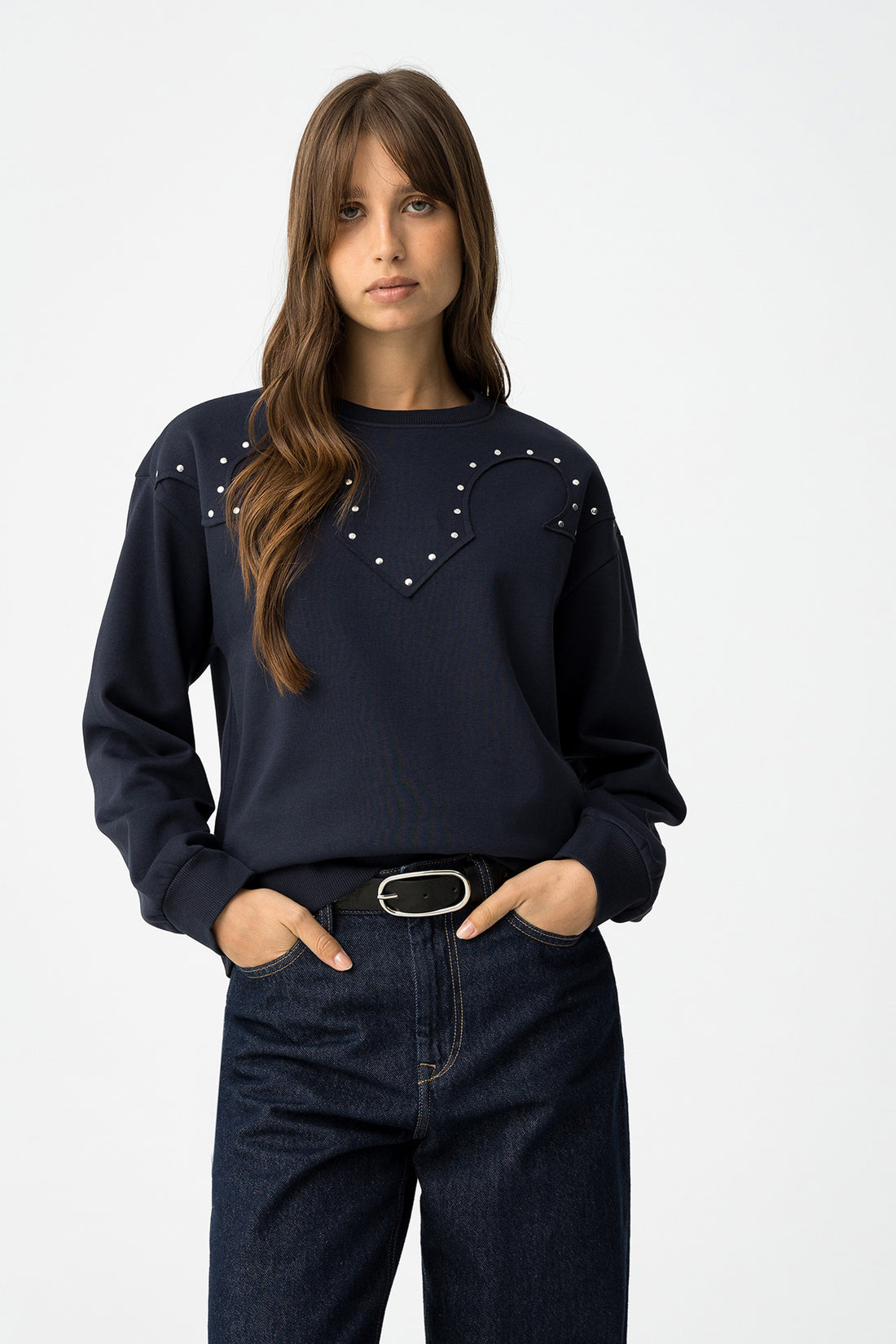 Sweat com Aplicações Metálicas