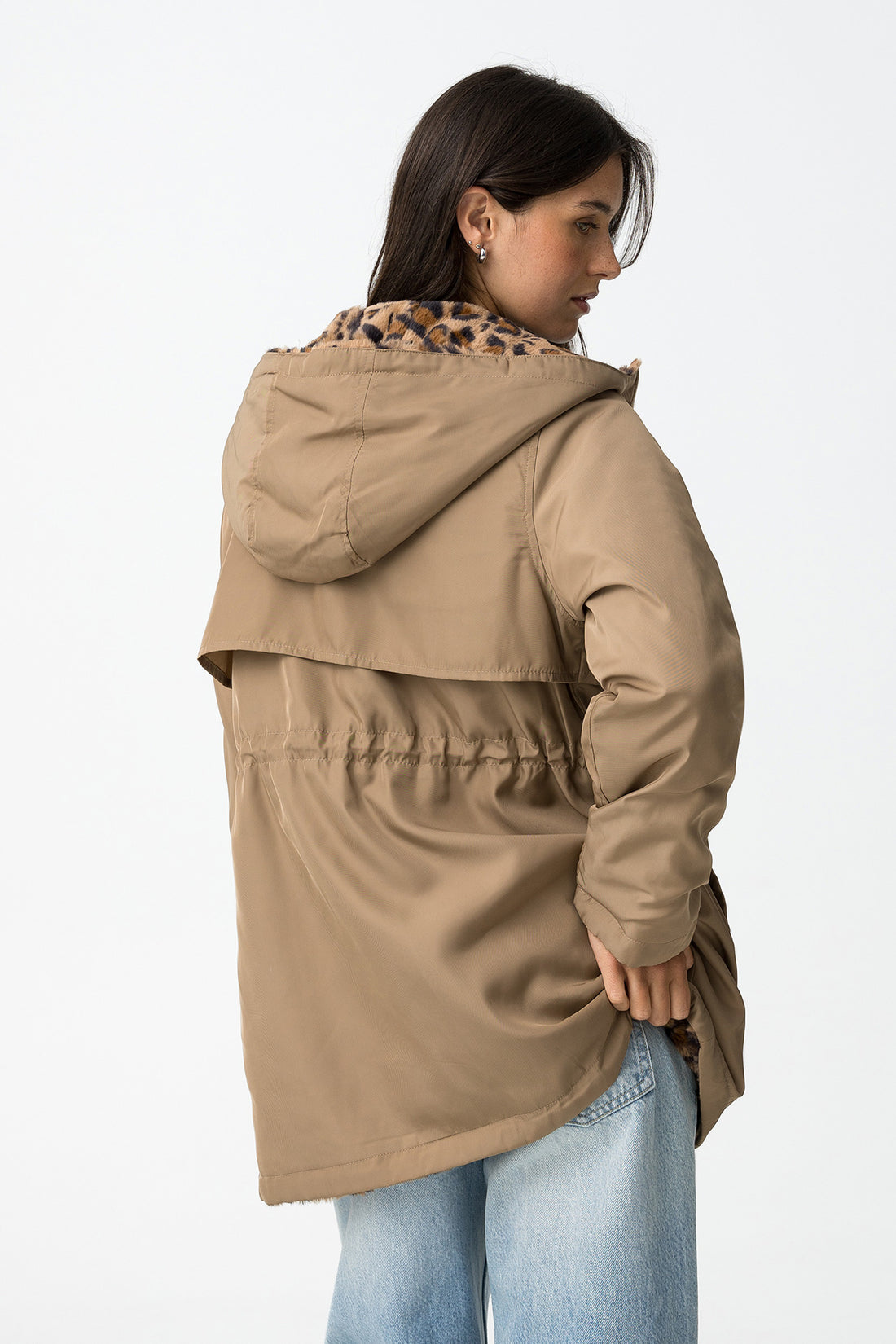 Parka Reversível Relaxed Fit