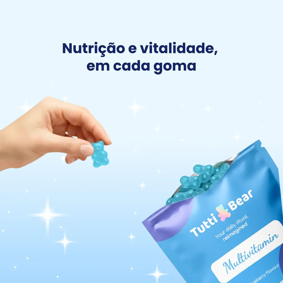 Gomas Multivitaminas | Tutti Bear