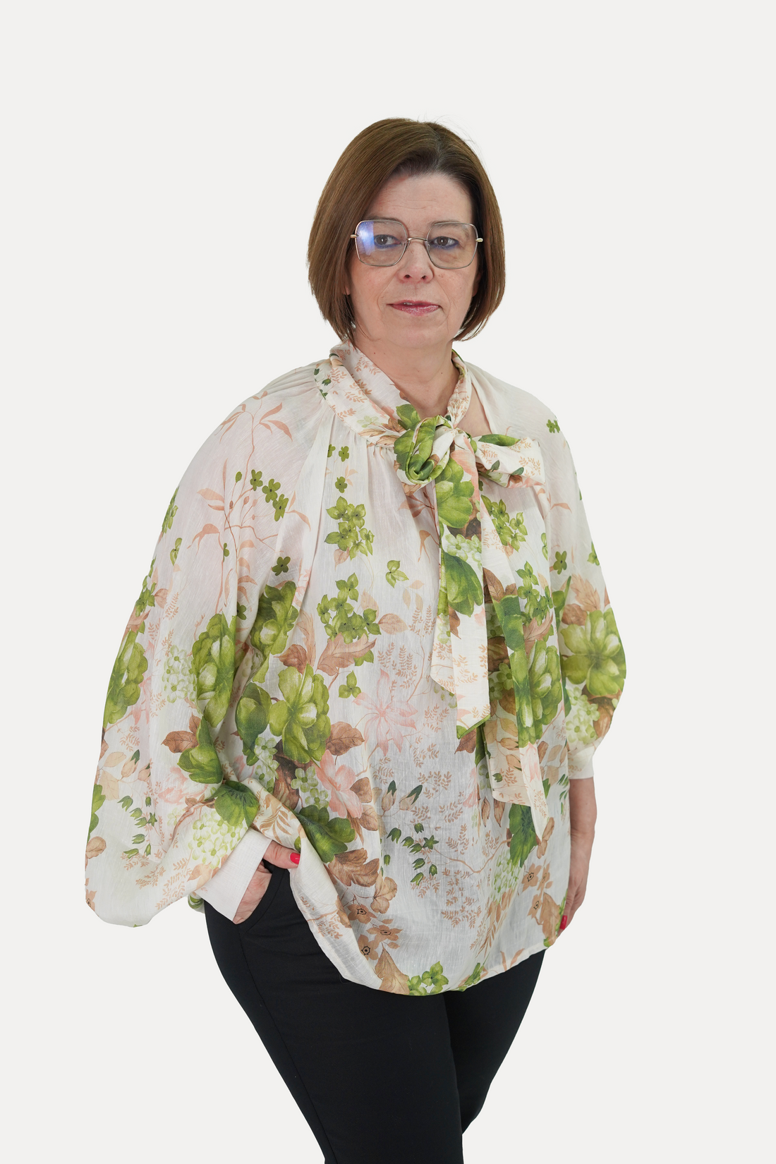 Blusa Primavera C/Laço