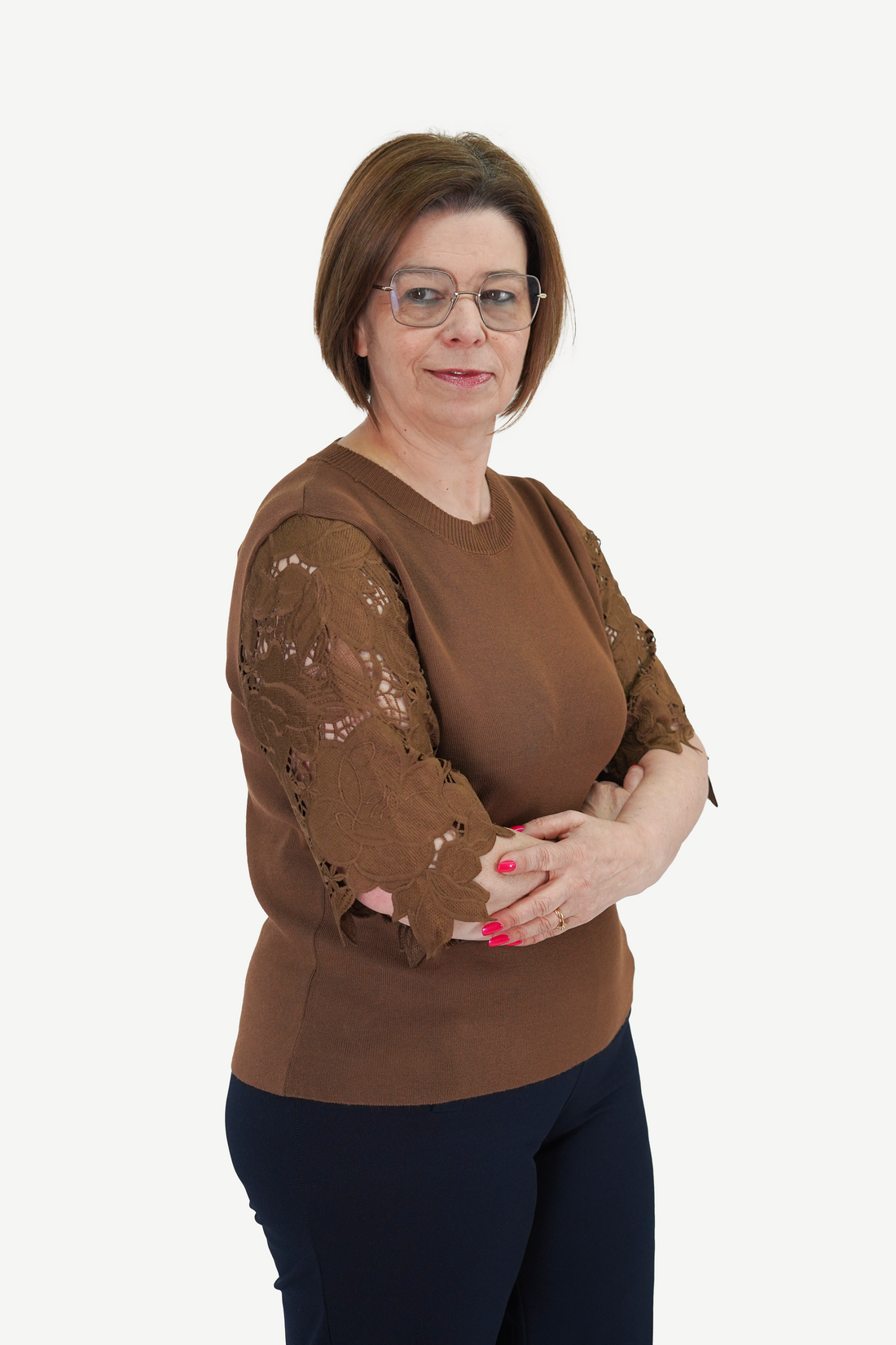 Camisola Renda Manga