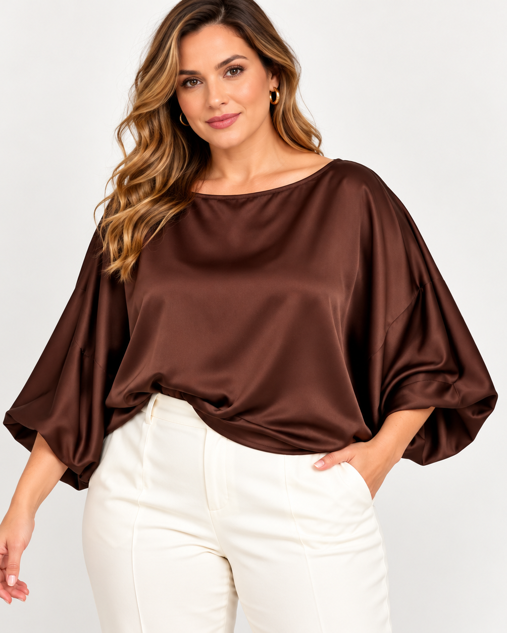 Blusa Cetim