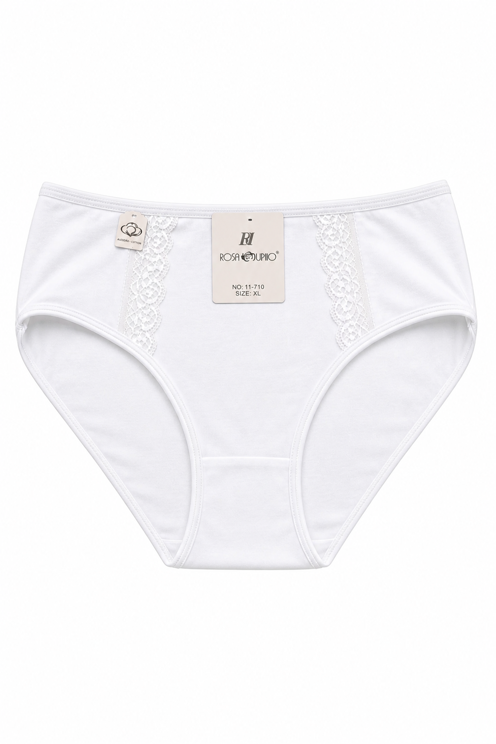 Cueca Lisa C/Renda