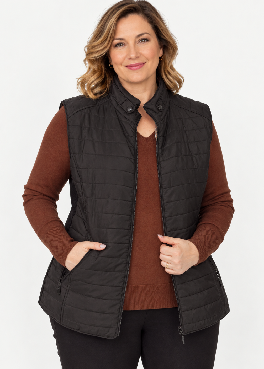 Colete Reversivel Acolchoado