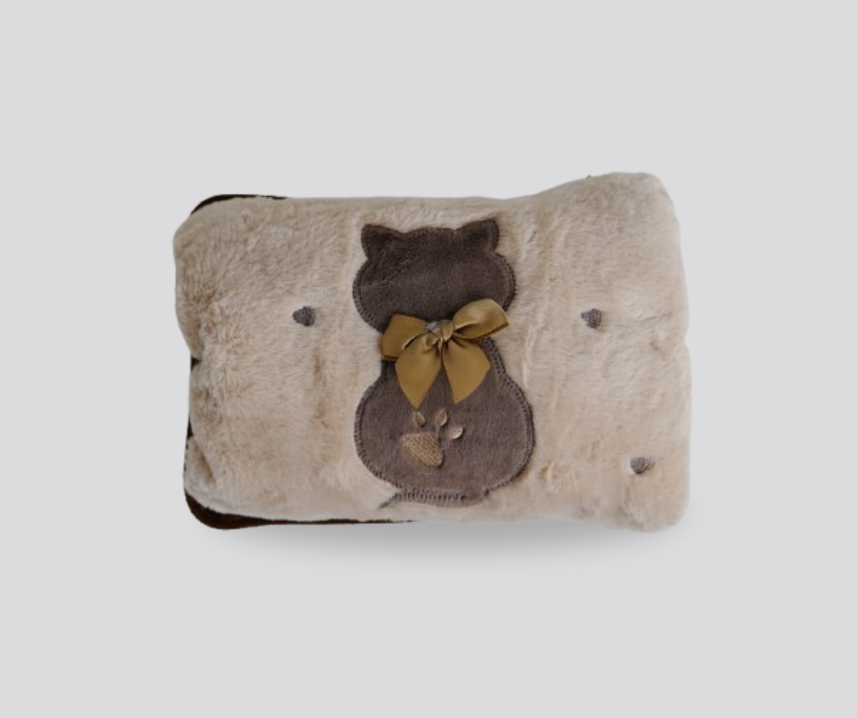 Saco de Água Quente Eléctrico gatinho laço