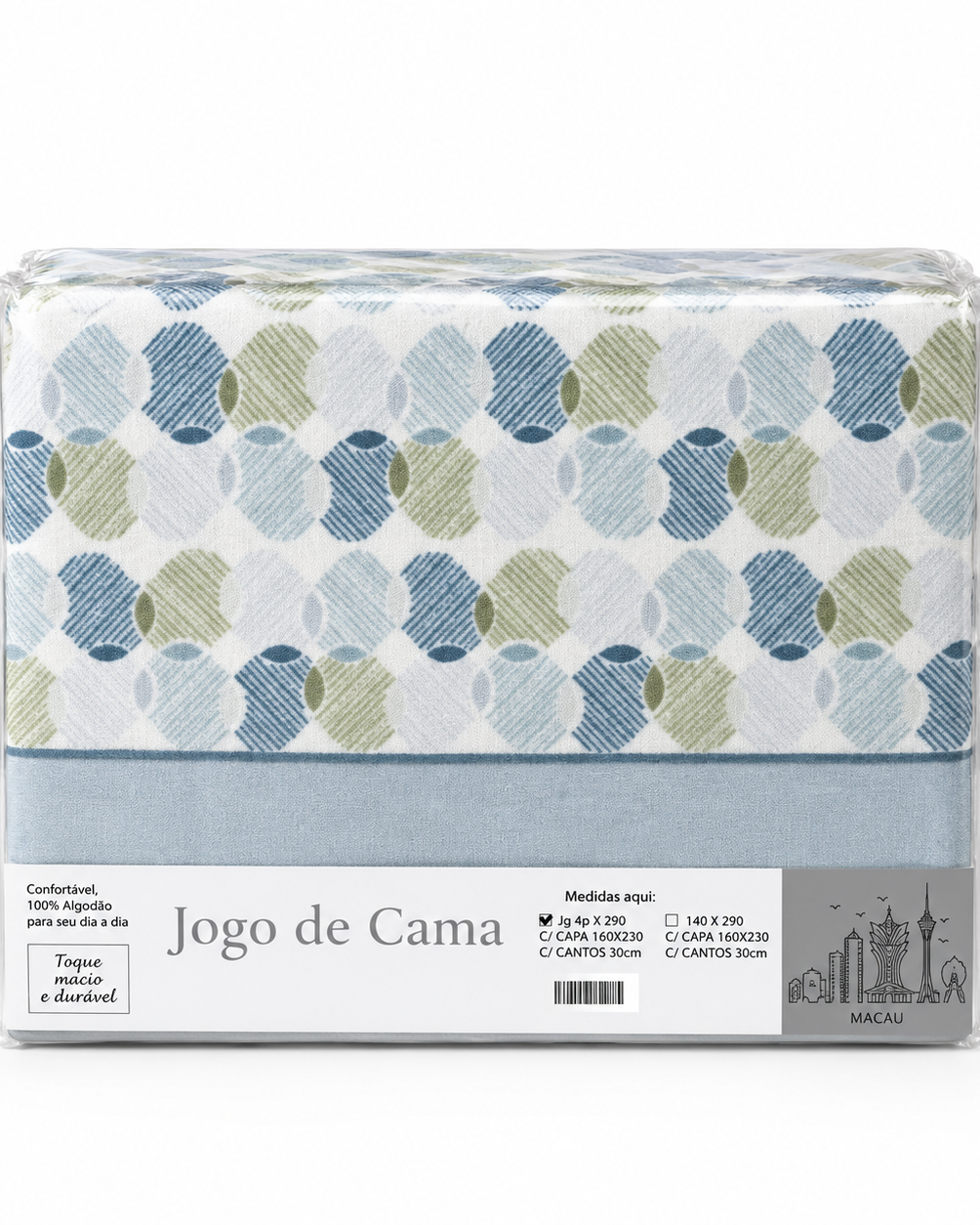 Jogo Cama Coralina