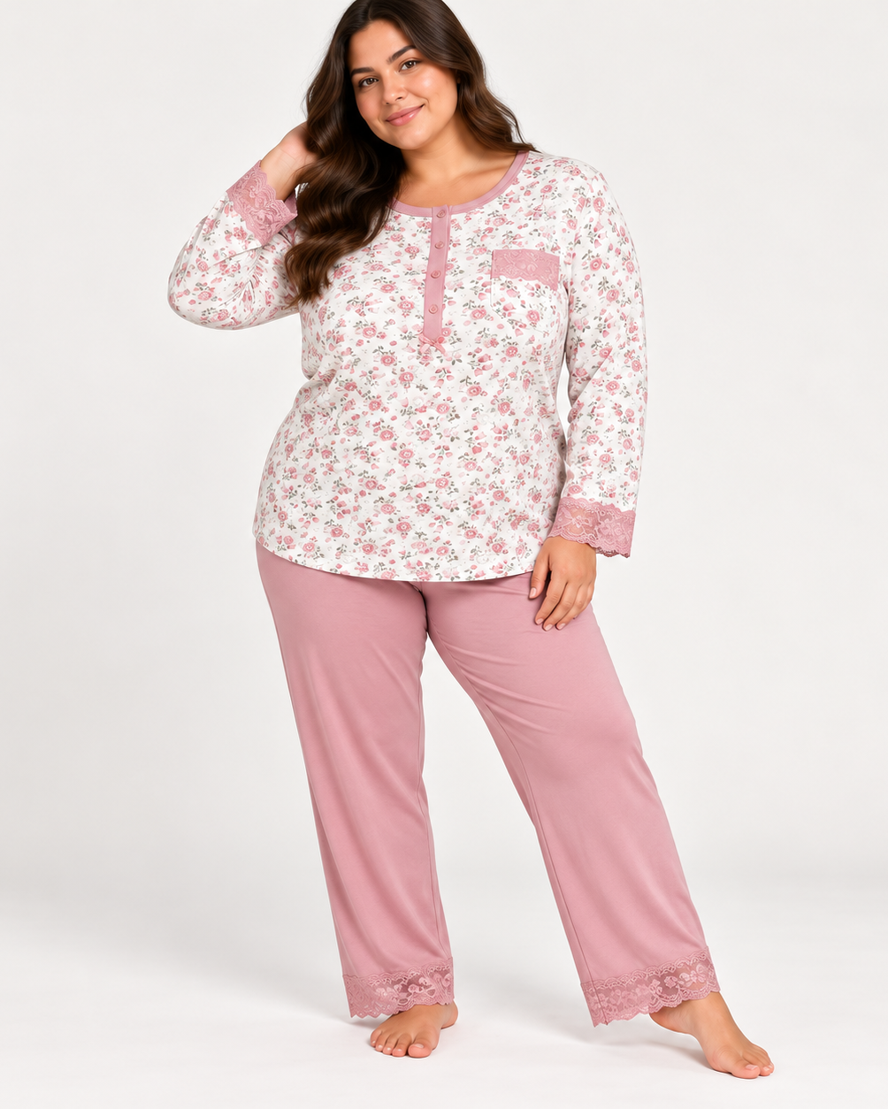 Pijama Jardim Floral