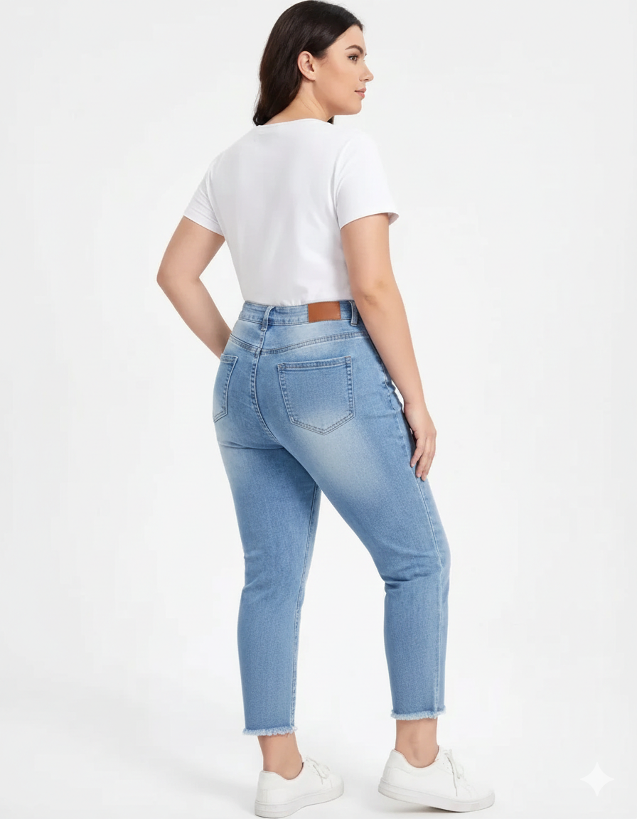 Calça  C/beira Flores