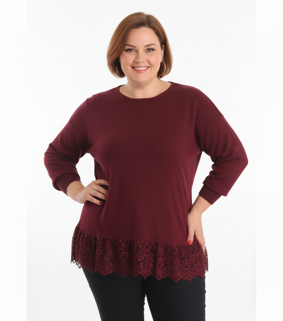 Camisola c/ Renda Jasmim