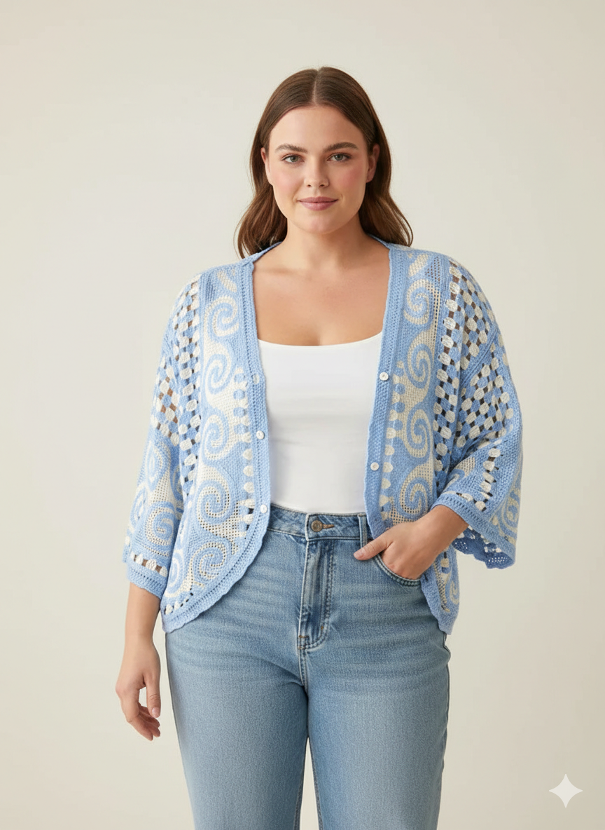 Casaquinho de Crochê