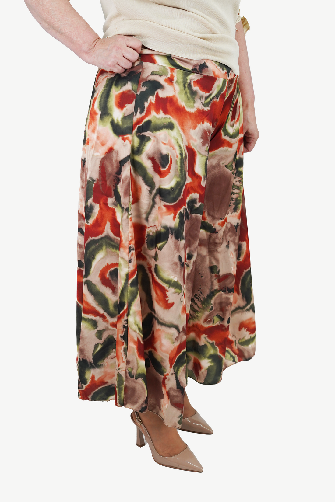 Calça Pantalona Matizada