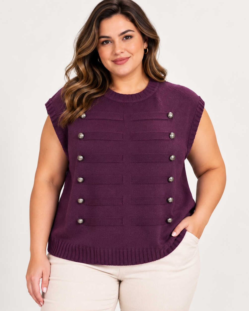 Colete / Camisola C/Botões