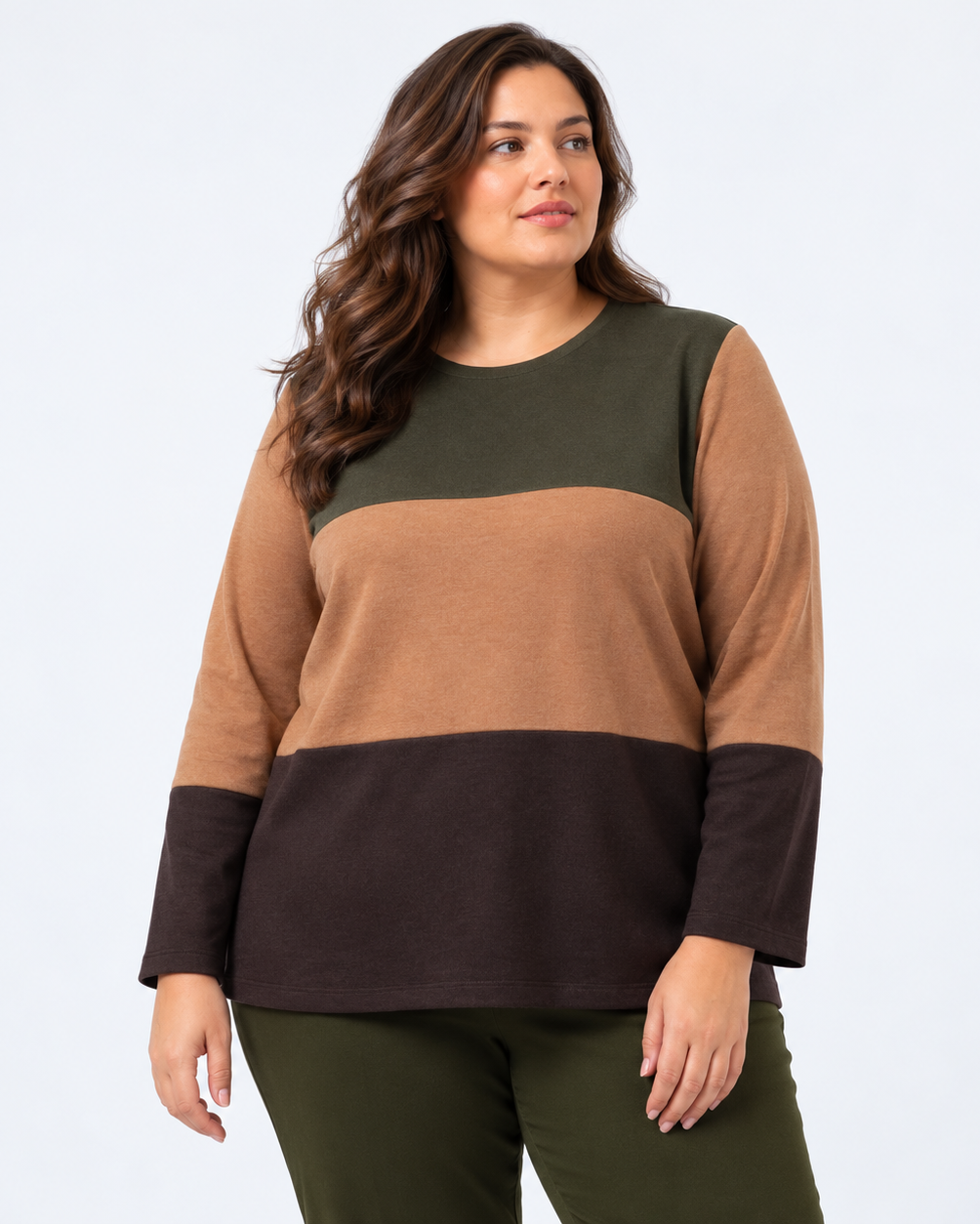 Camisola C/Cachecol Olive TCO