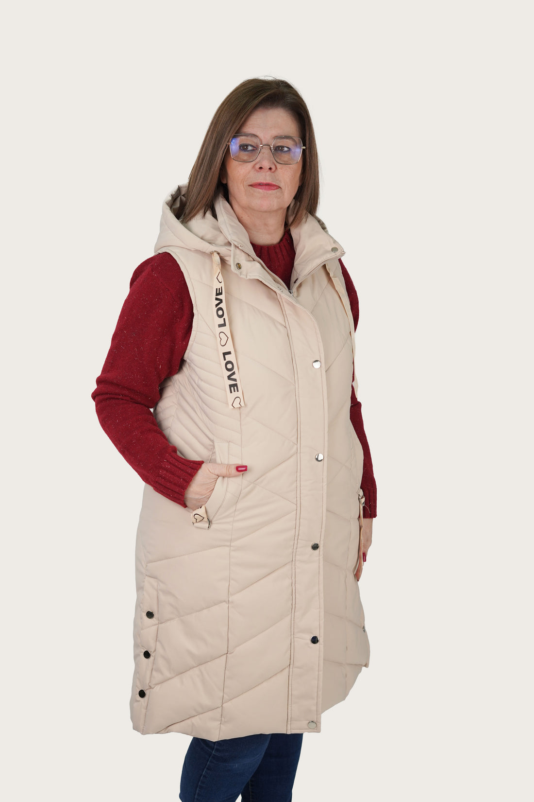 Colete Acolchoado Love