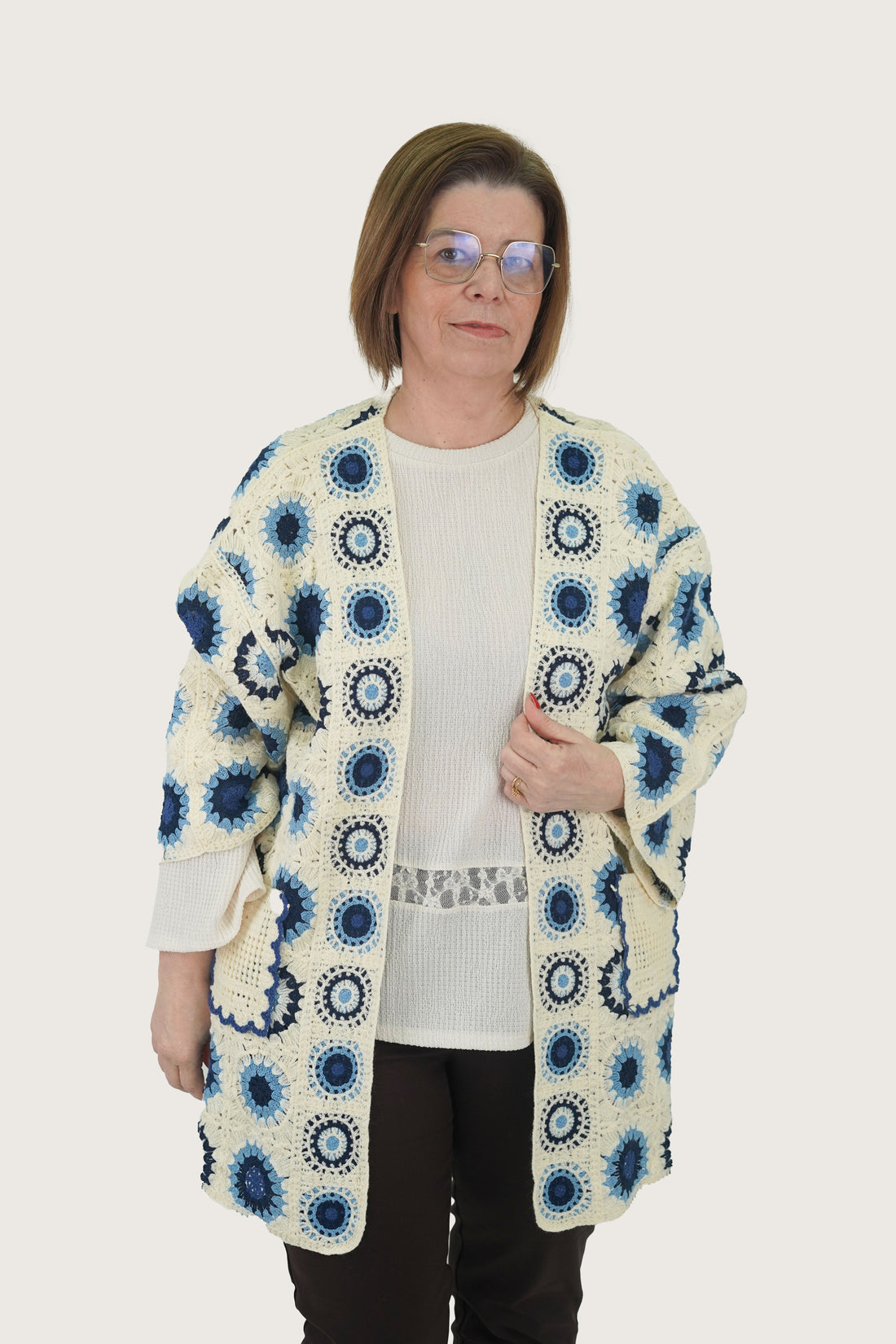 Casaco Crochê Colours