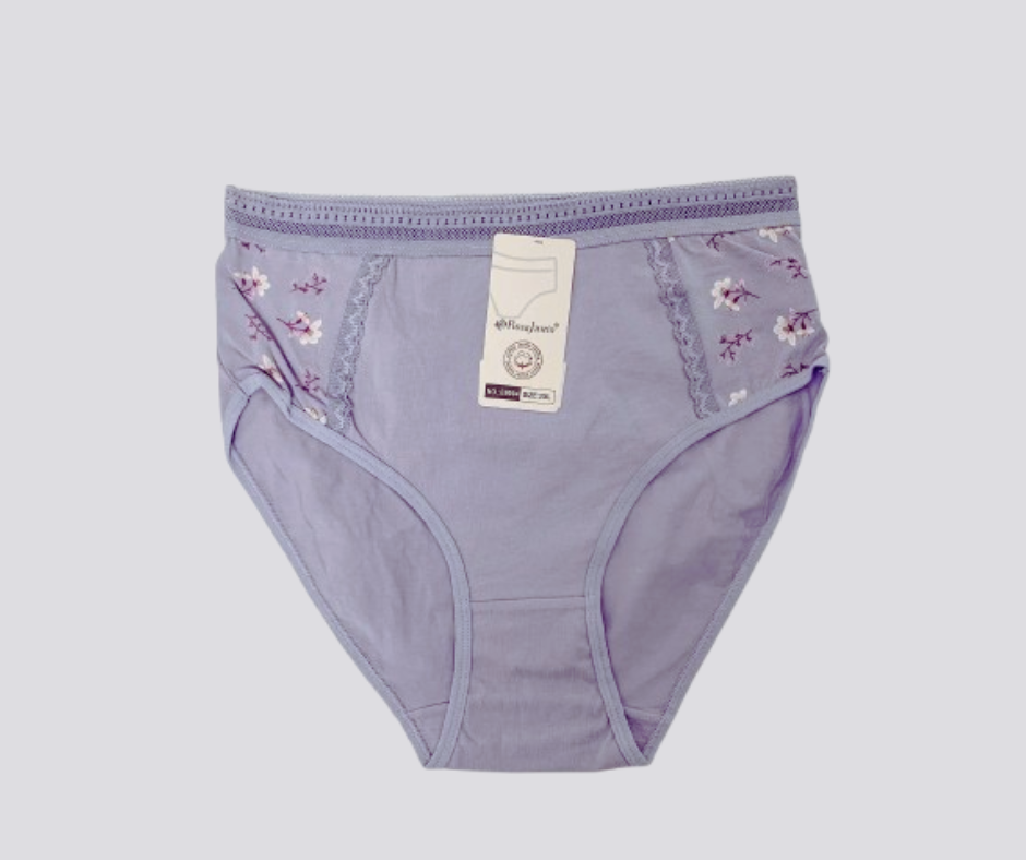 Cueca Algodão Flores