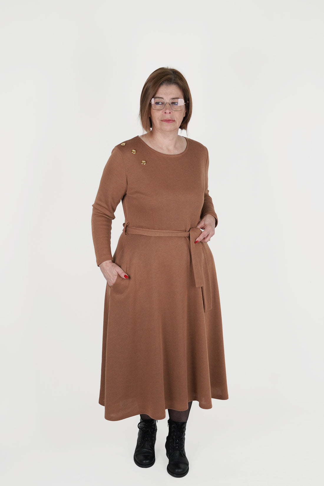 Vestido C/Cinto Valeria