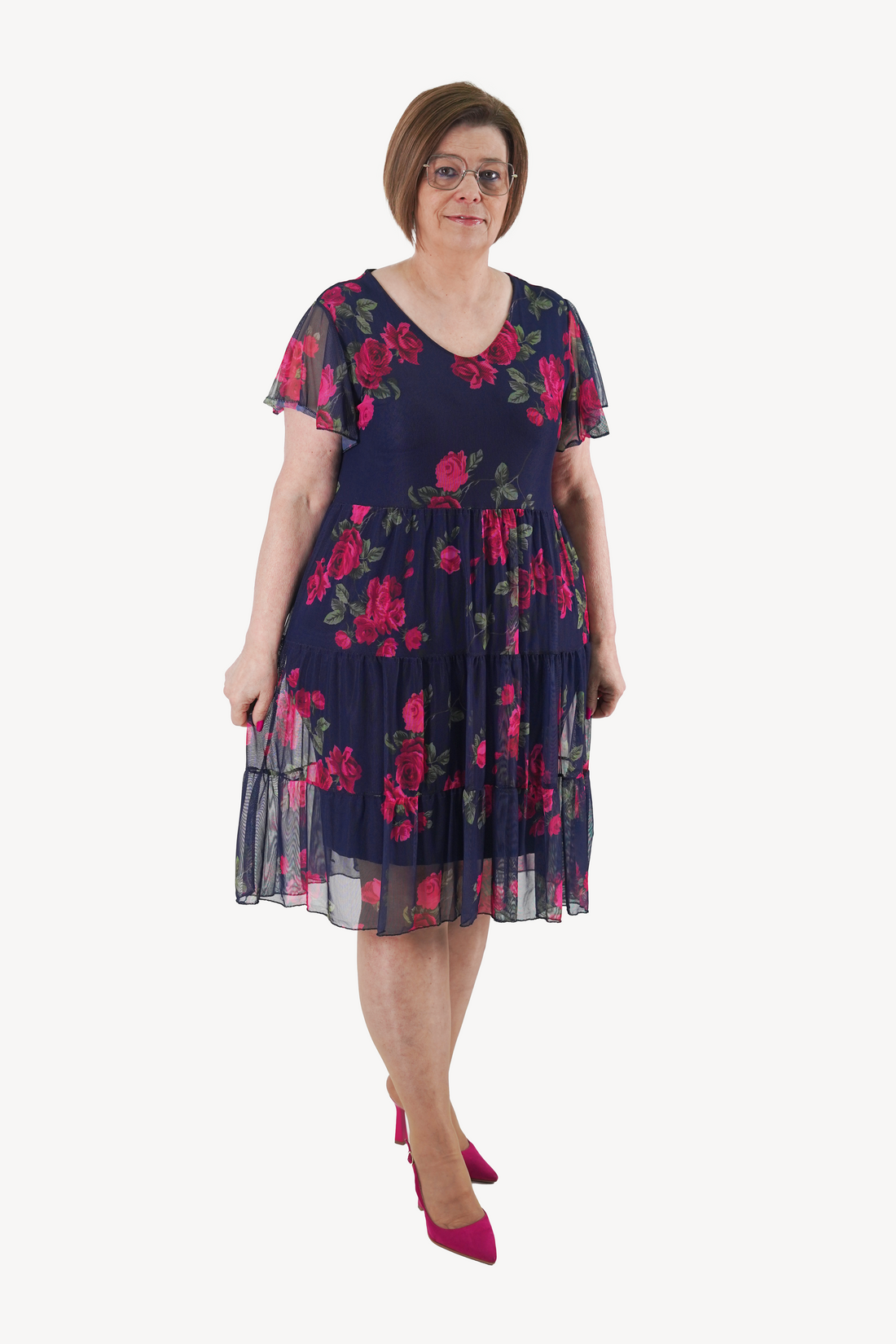 Vestido Rosas