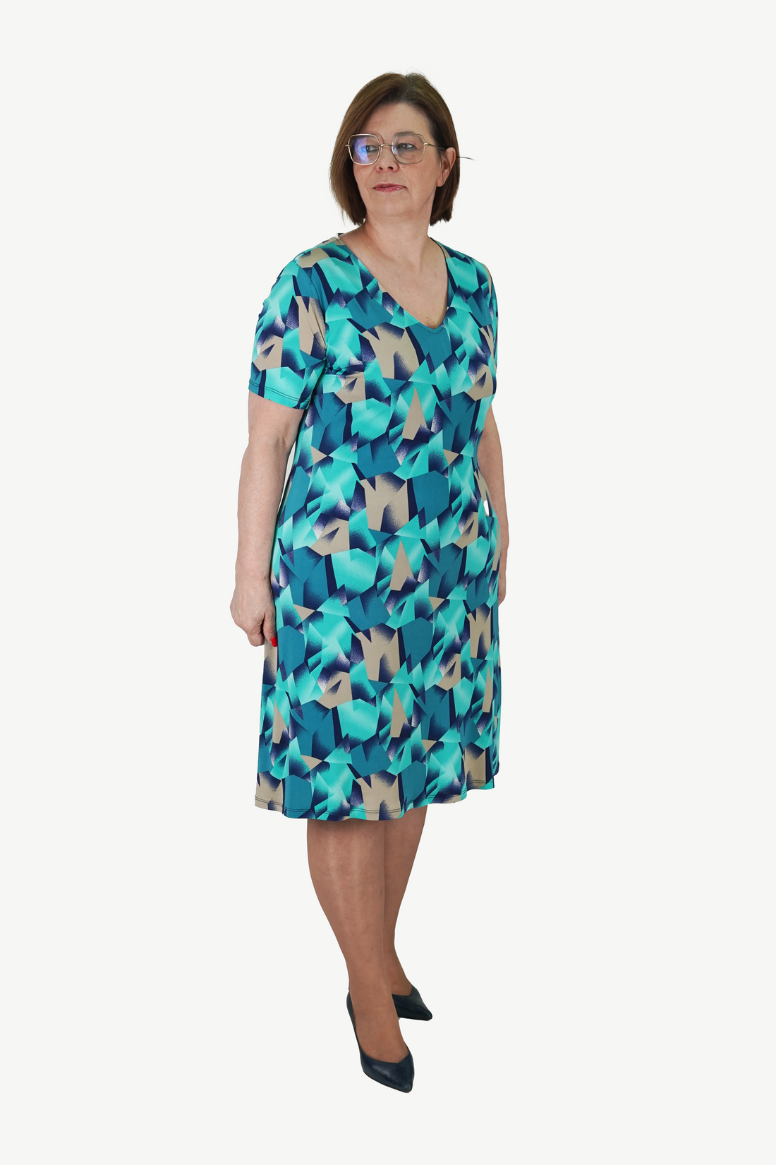 Vestido Abstrato