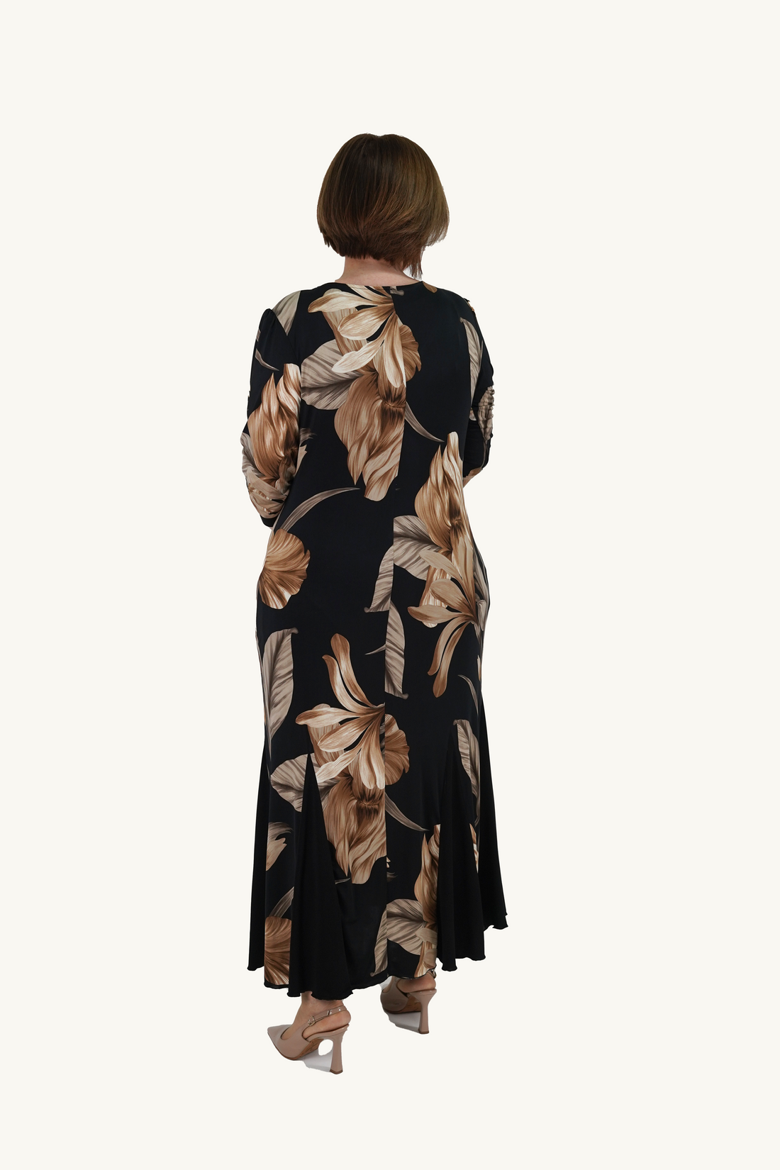 Vestido Longo Folhas