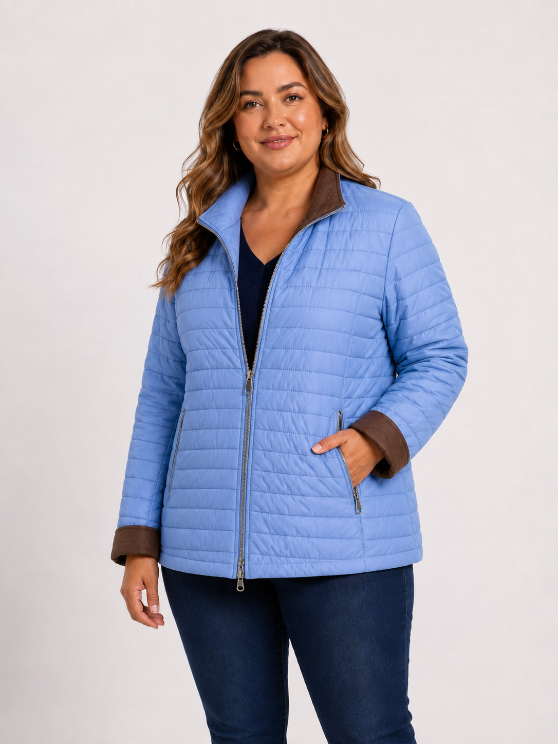 Parka Reversivel Blue