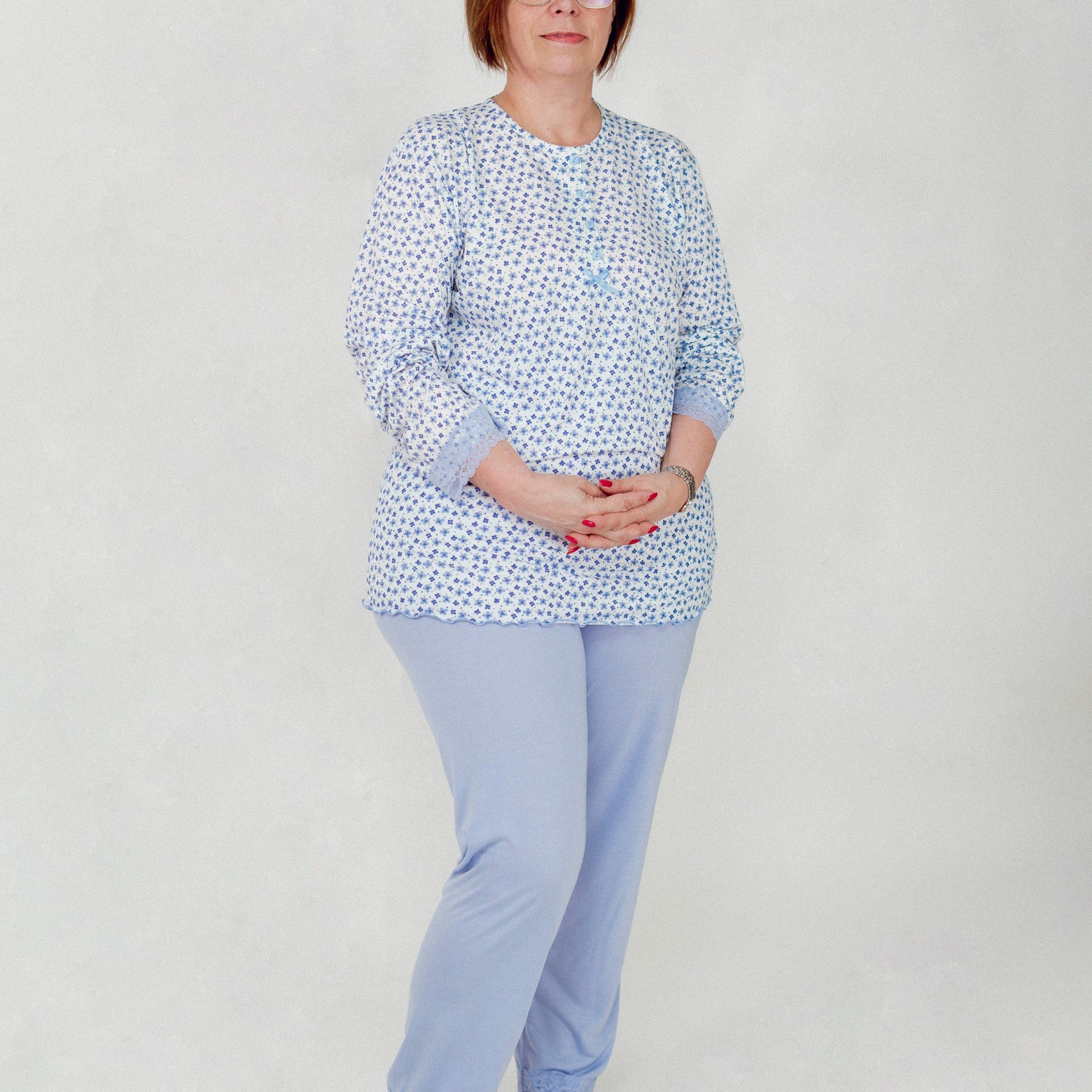 Pijama Estampado Flor | JULIE