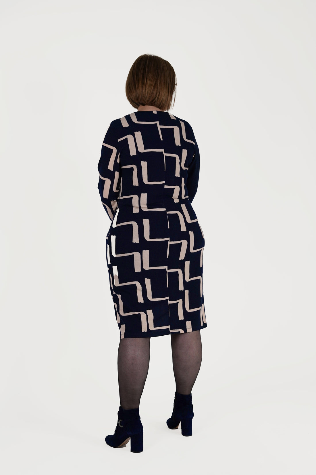 Vestido Quadrados Travado