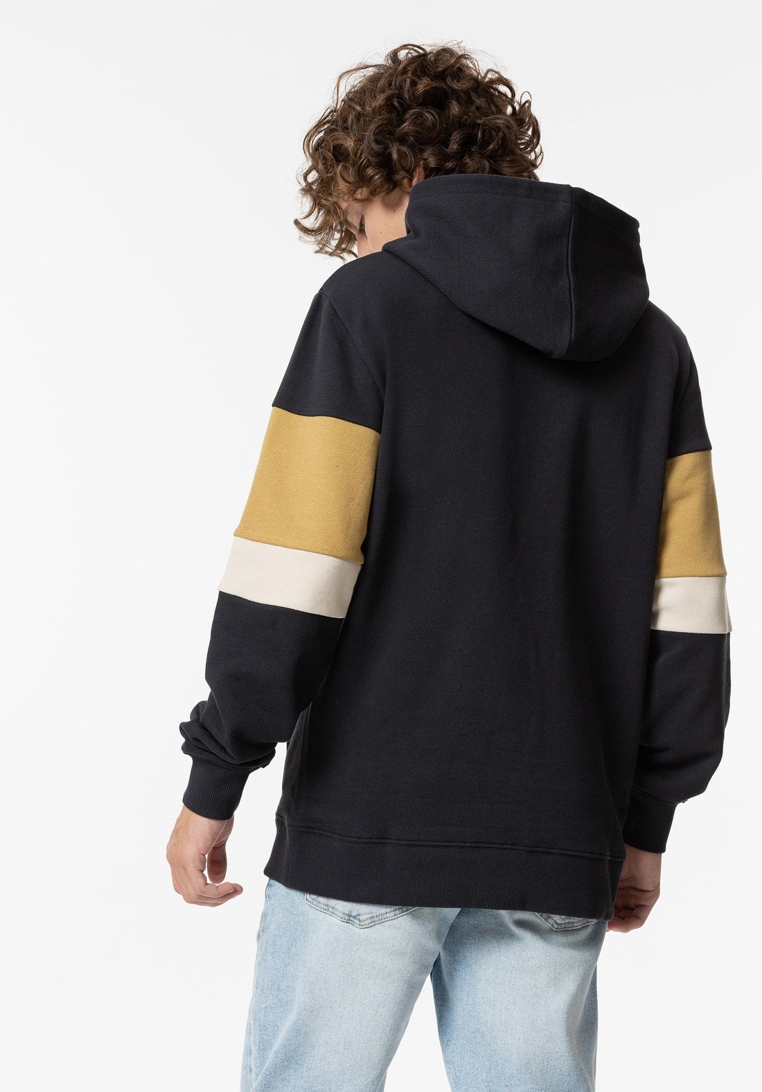 Hoodie com Textura Tricolor | JULIE